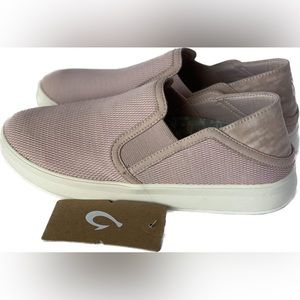 OluKai Ki’ihele Rose Dust Slip On Sneakers Women’s 9